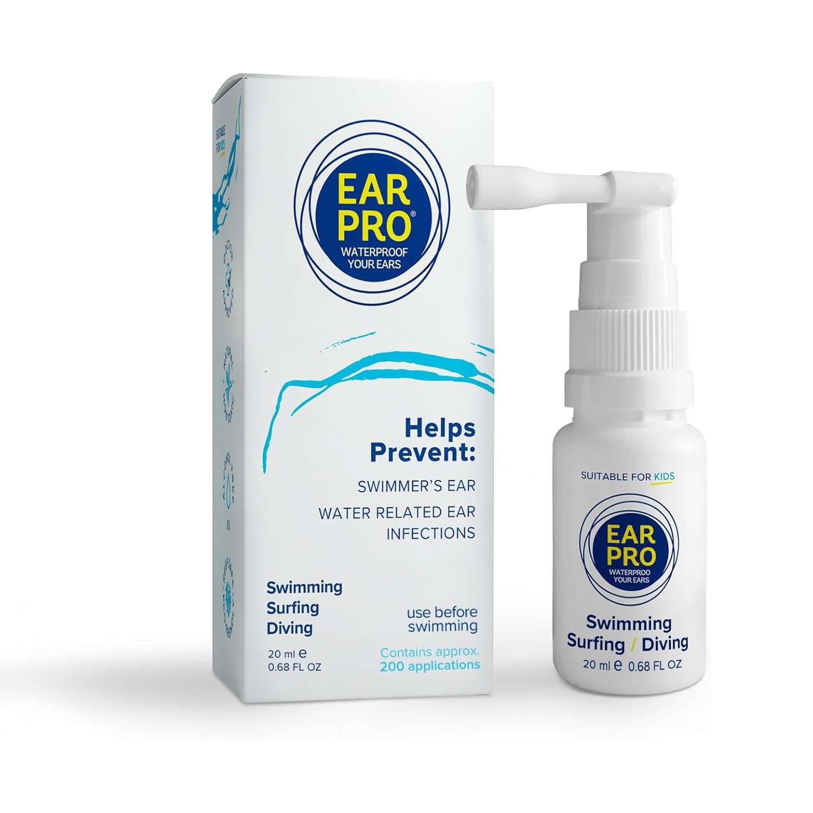Ear Pro Ear Waterproof Spray Pump, 20 ml
