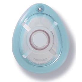 Ambu King Anesthesia Mask Clear, Purple Ring Hook Ring Top Valve Size 3