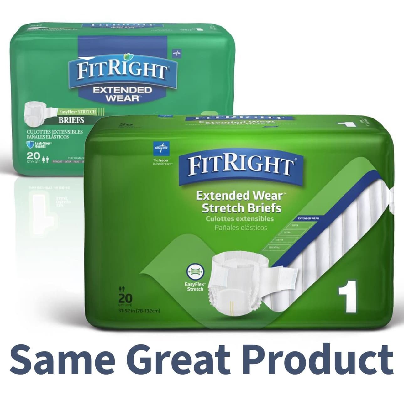 FitRight Extended Wear Stretch Briefs - Image 4