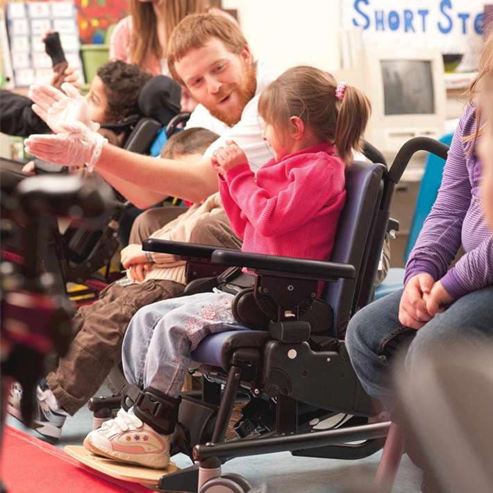 Rifton Activity Chair With Hi-Lo Base - Small - Image 2