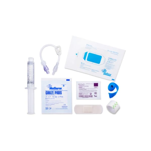 MedSource IV Start Kit with Site-Loc, 10cc NaCl Syringe