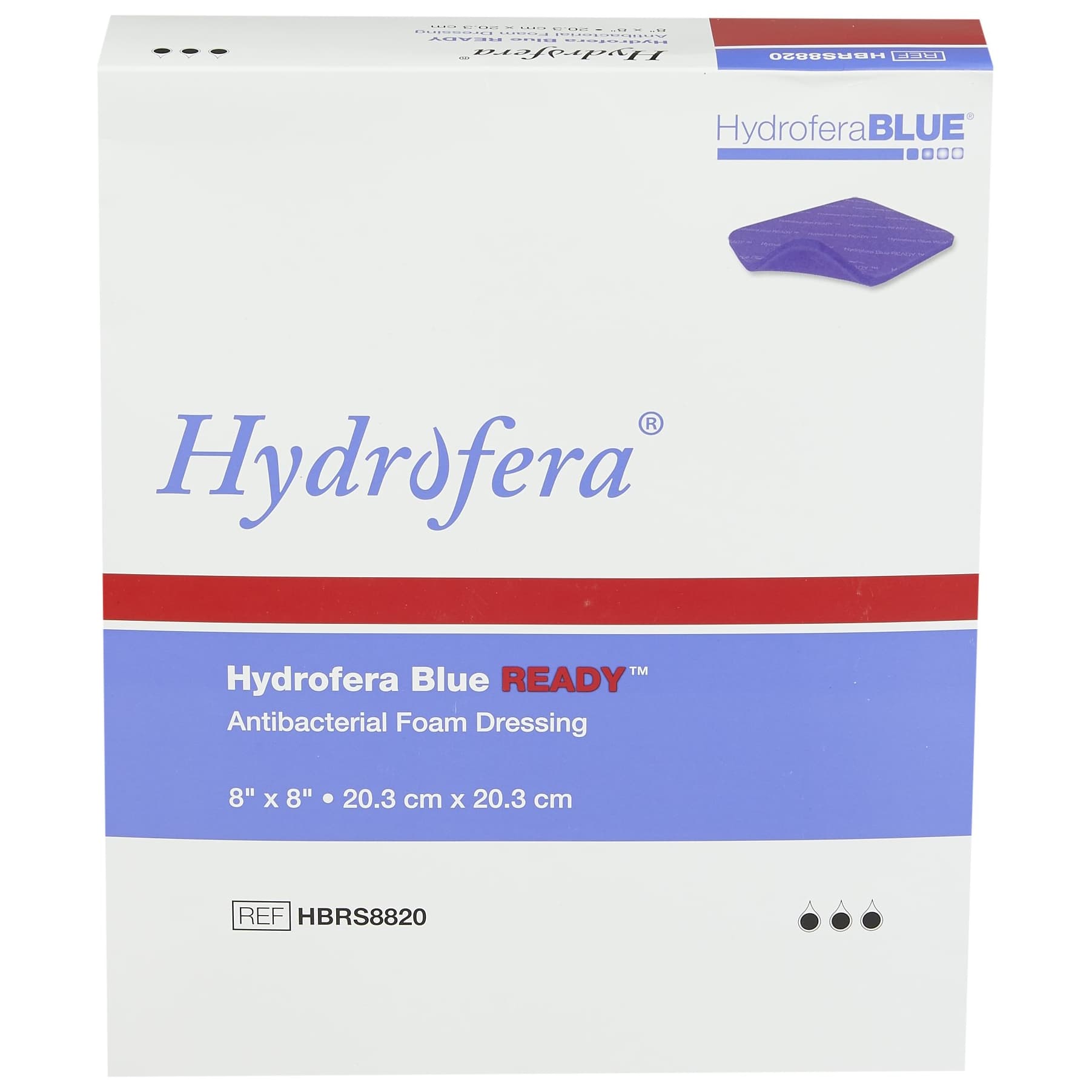 Hydrofera Blue READY Antibacterial Foam Dressing - Image 4