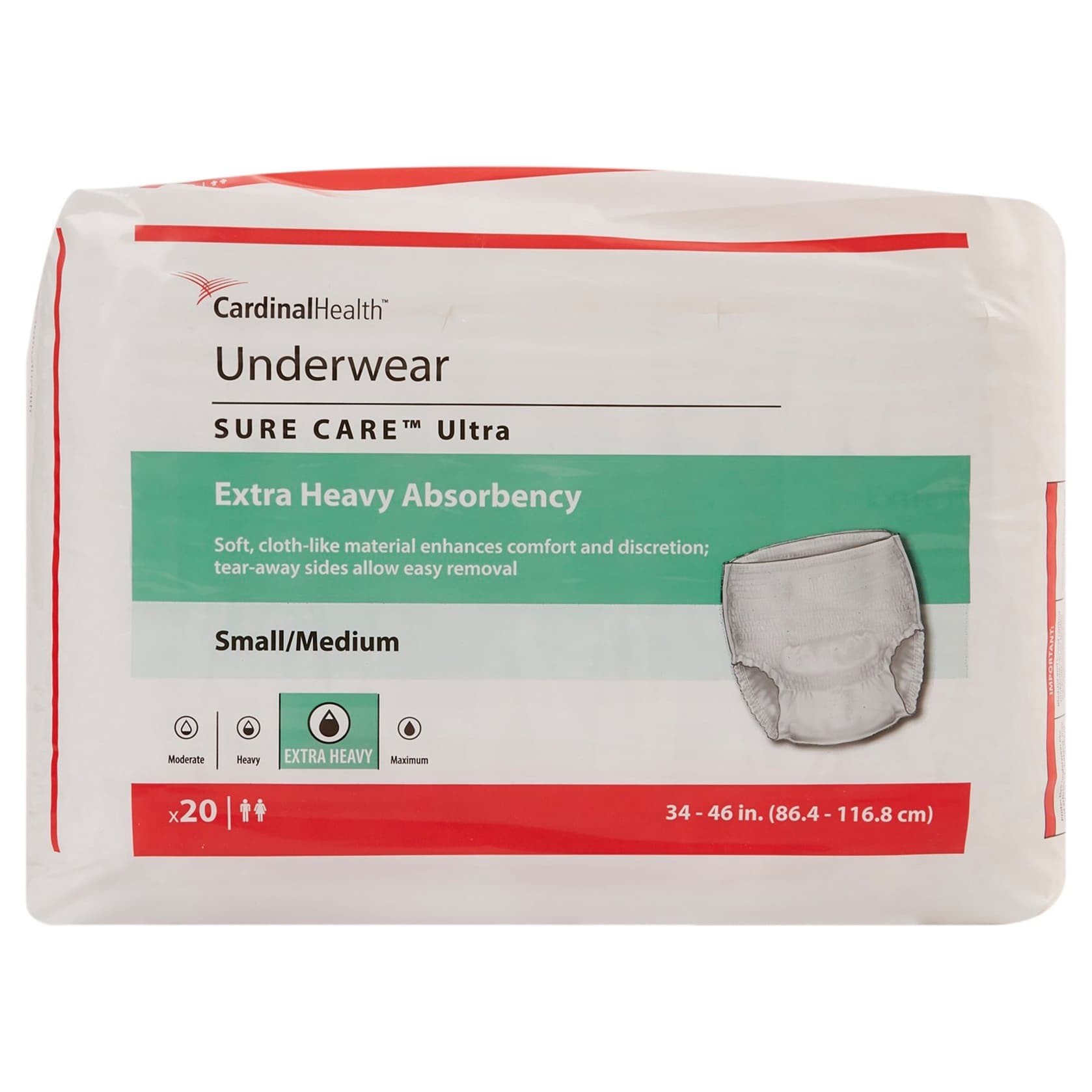 Cardinal Health Sure Care Ultra Underwear
