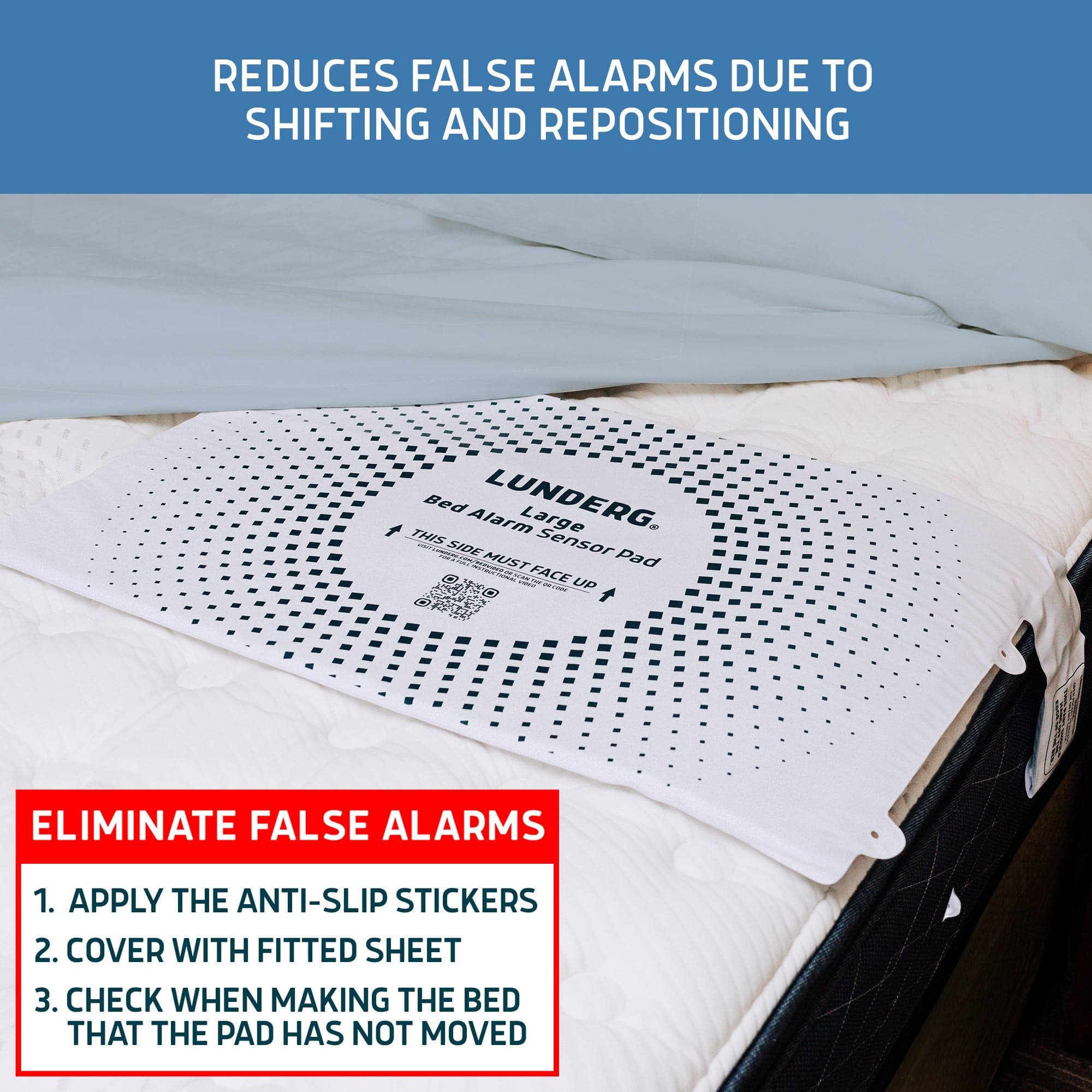 Lunderg Bed Alarm System for Elders with Wireless Sensor Pad and Monitor, Large Standard - Image 6