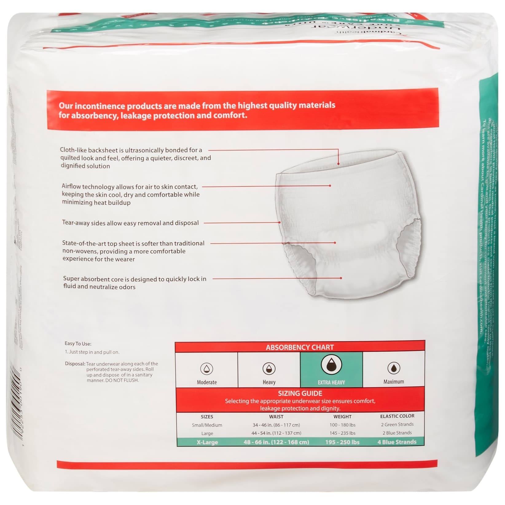 Cardinal Health Sure Care Ultra Underwear - Image 2