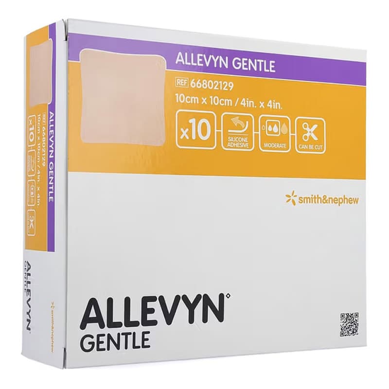 Allevyn Gentle Adhesive Hydrocellular Foam Dressing without Border - Image 2