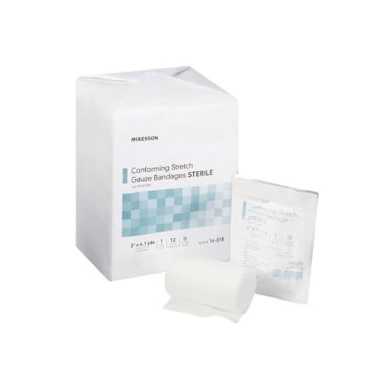 McKesson Conforming Stretch Sterile Gauze Bandage - Image 3