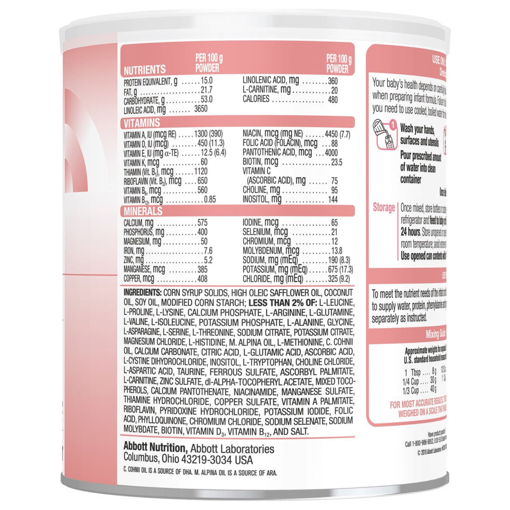 Tyrex-1 Amino Acid-Modified Infant Formula With Iron - Image 2
