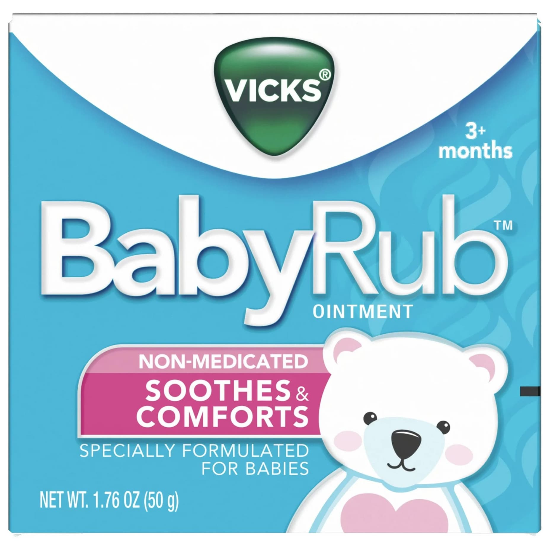 Vicks BabyRub Non-Medicated Soothing Chest Rub Ointment, 1.76 oz - Each