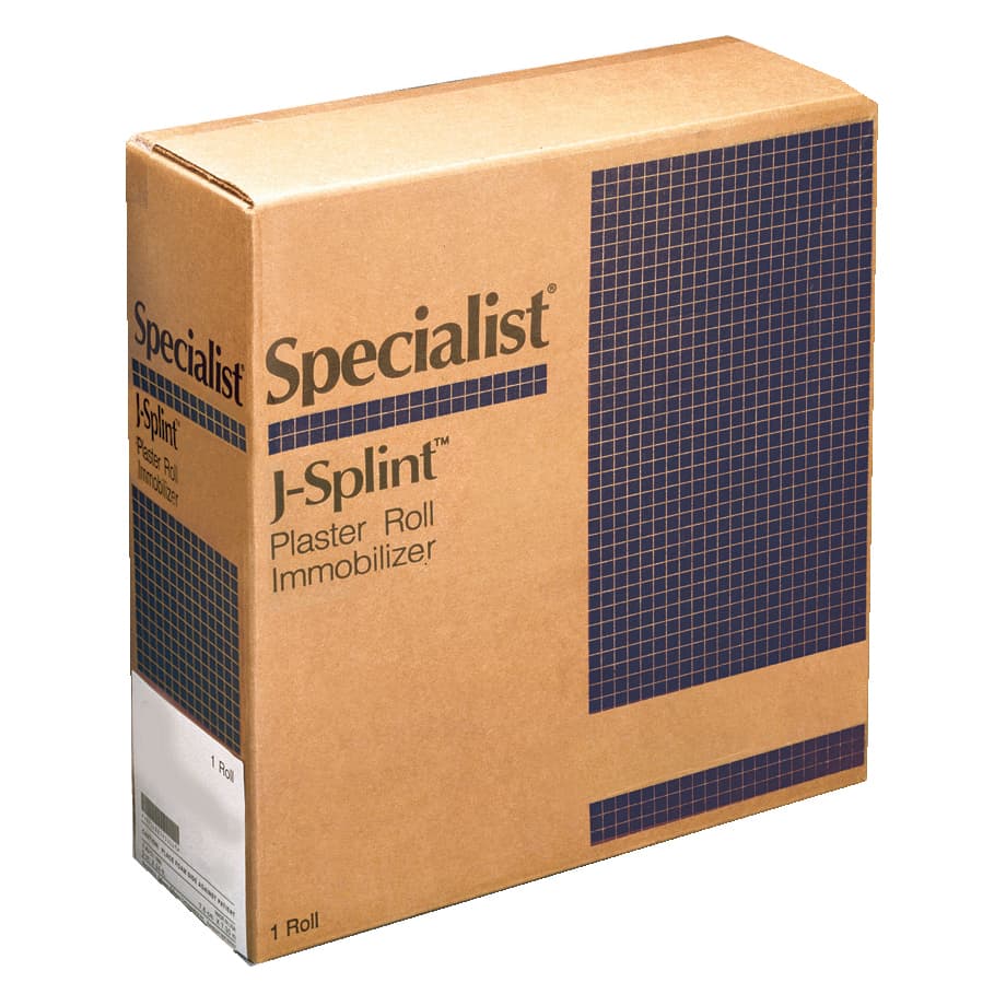 Specialist Foot Plaster Bandage Splint, 6 Inch x 20 Foot - Case of 1 - Image 1