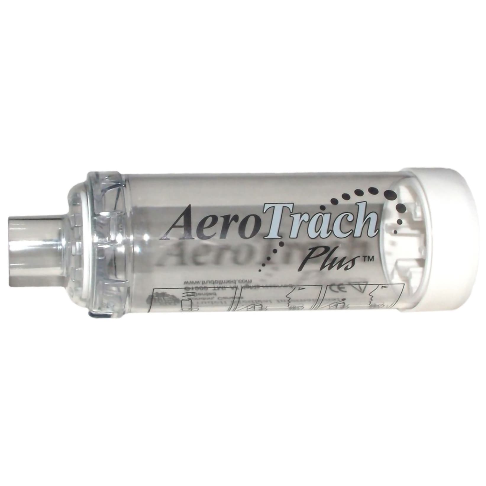 AeroTrach Plus Anti-Static Valved Holding Chamber - Case of 10 - Image 1