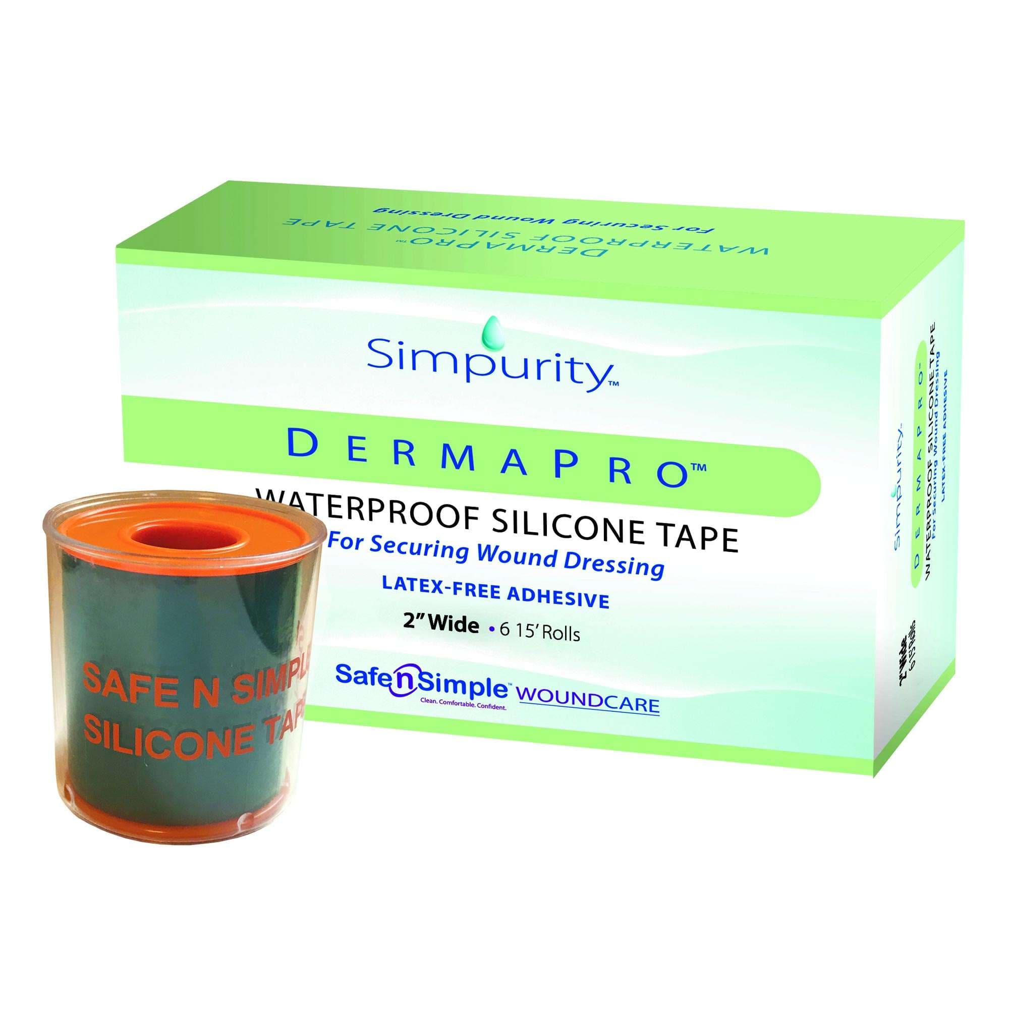 Simpurity DermaPro Waterproof Silicone Tape - Image 1