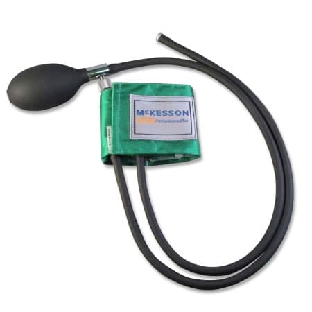 McKesson LUMEON Reusable Child Arm Blood Pressure Cuff and Bulb