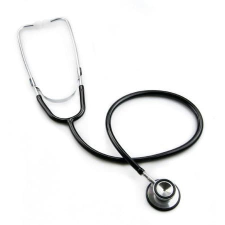 McKesson Aluminum Chestpiece Classic Stethoscope, Black