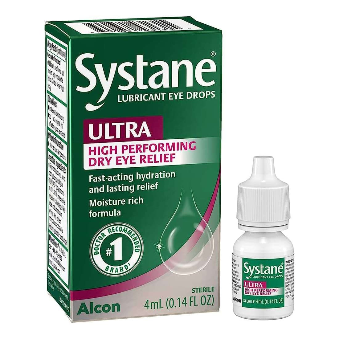 Alcon Systane Ultra Lubricant Eye drop, 4 ml