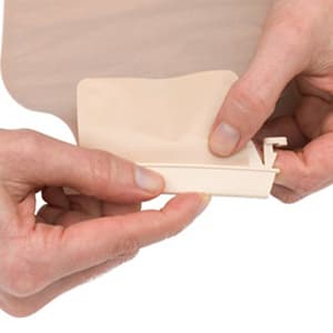 New Image 2-Piece Drainable Ostomy Pouch with Clamp Closure - Image 5