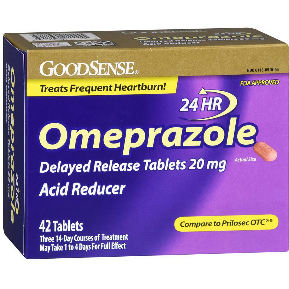 GoodSense Omeprazole Delayed Release Tablets
