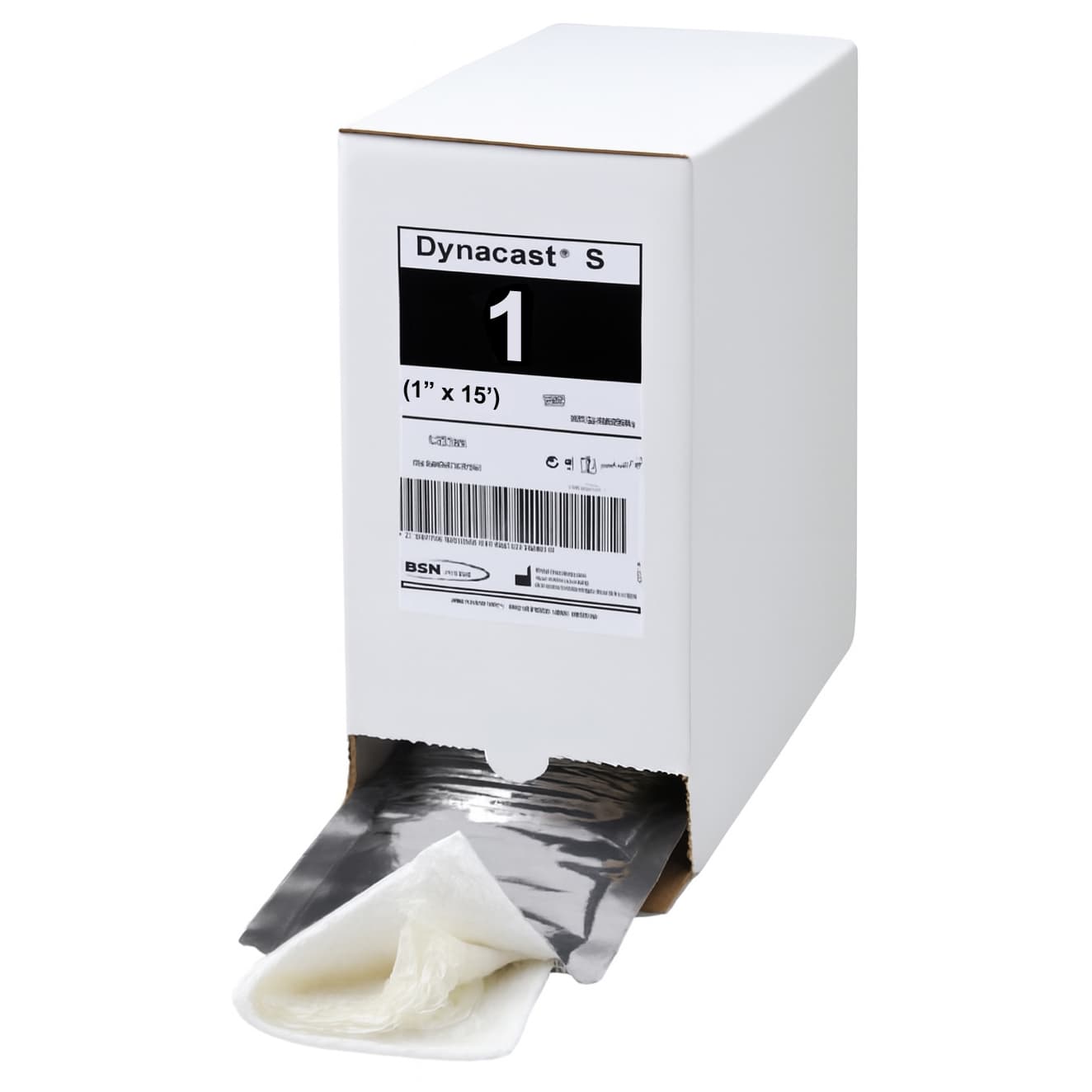 Dynacast S Fiberglass Cast Splint, 1 Inch x 15 Feet - Roll - Image 1