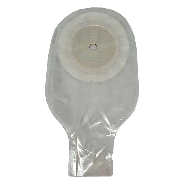 Safe N Simple Transparent One-Piece System Ostomy Pouch, Standard Wear - Image 2