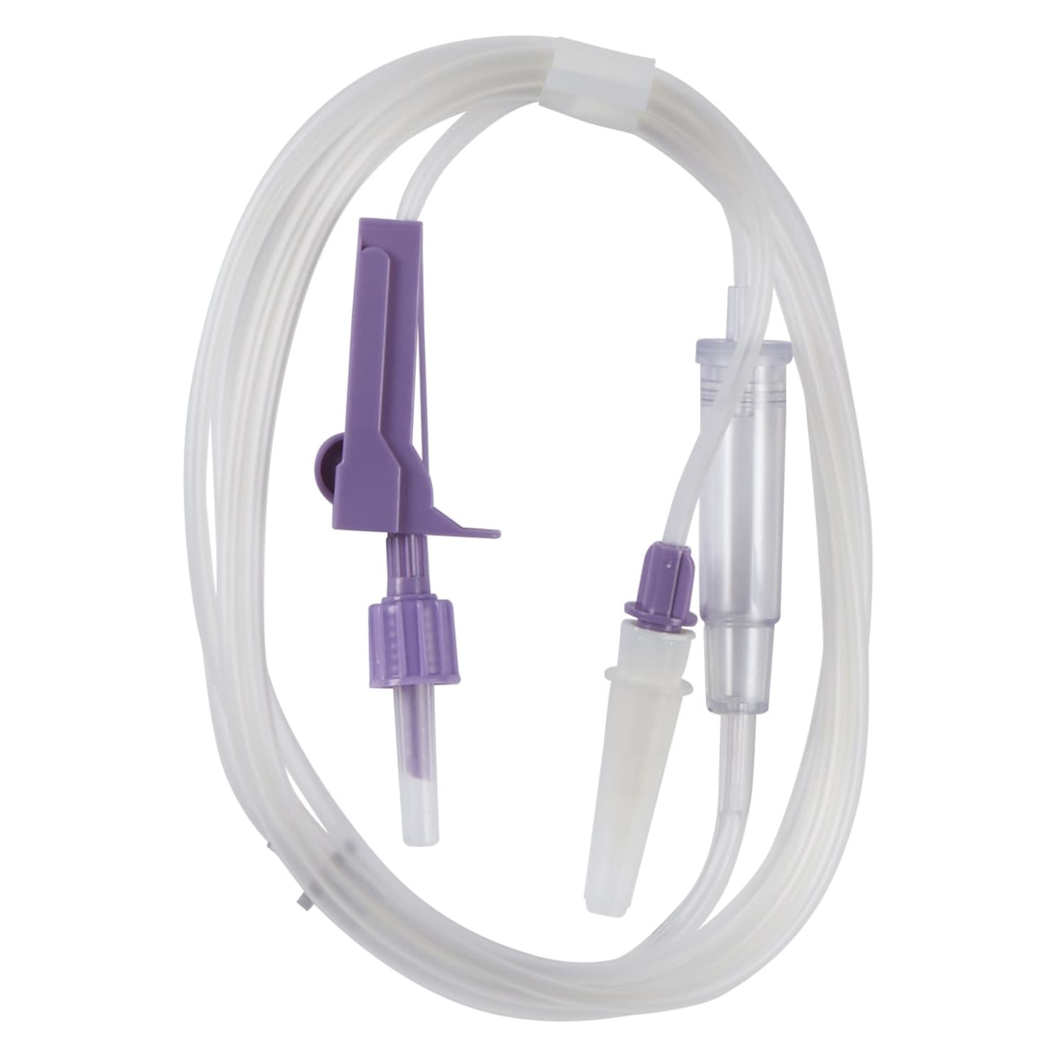 AMSure Enteral Feeding Pump Spike Set with ENFit Connectors