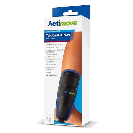 Actimove Ankle Support Talocast Air Gel Trainer For Left Or Right Foot