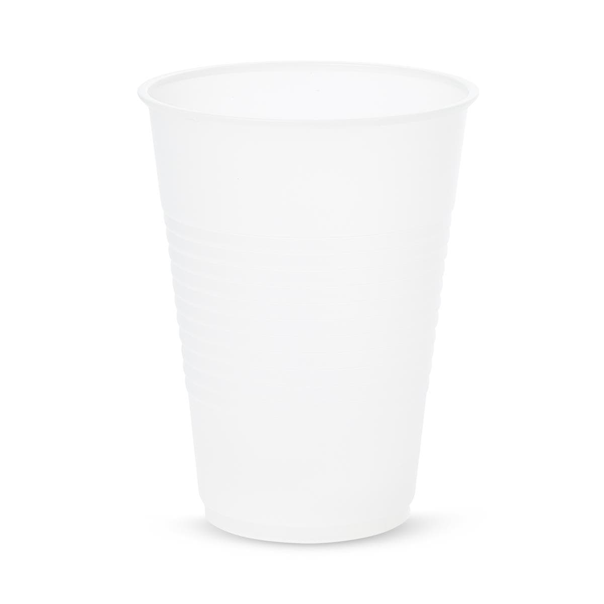 Medline Disposable Plastic Drinking Cups, 9 Oz, Translucent - Package of 100 - Image 1