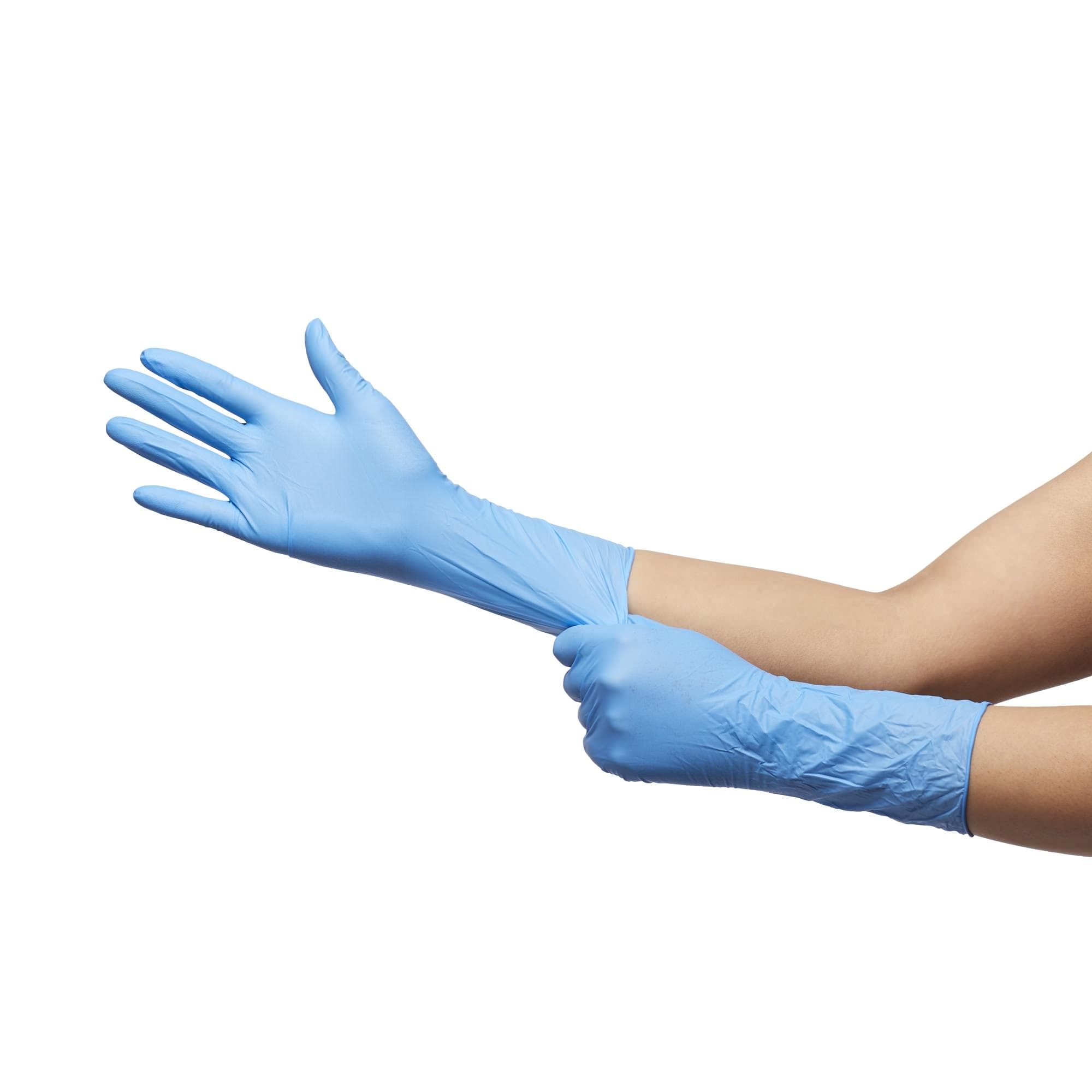 McKesson Confiderm 6.5CX Nitrile Powder Free Exam Gloves - Image 4