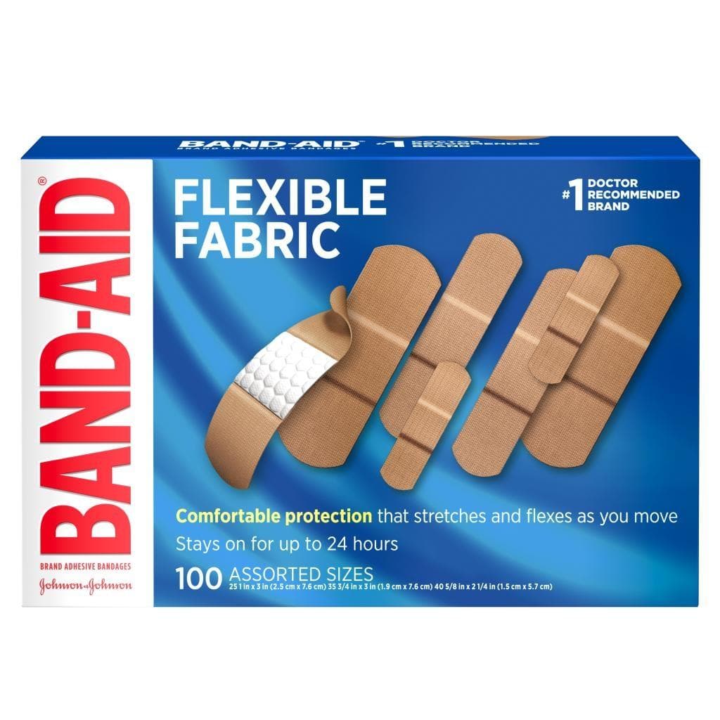 Johnson & Johnson Band-Aid Flexible Fabric Adhesive Bandage