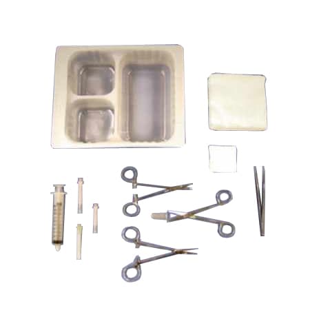 DeRoyal Laceration Tray Sterile - Case of 30