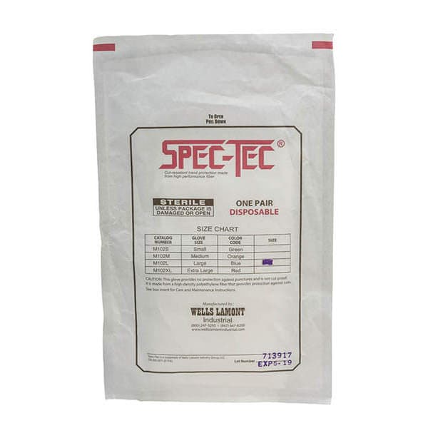 Wells Lamont Spec-Tec Sterile Cut Resistant Gloves - Image 2