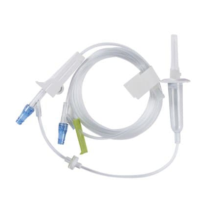 Lifeshield Primary IV Administration Set, Macrobore Tubing - Image 1