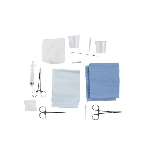Busse Hospital Disposables Laceration Tray Sterile