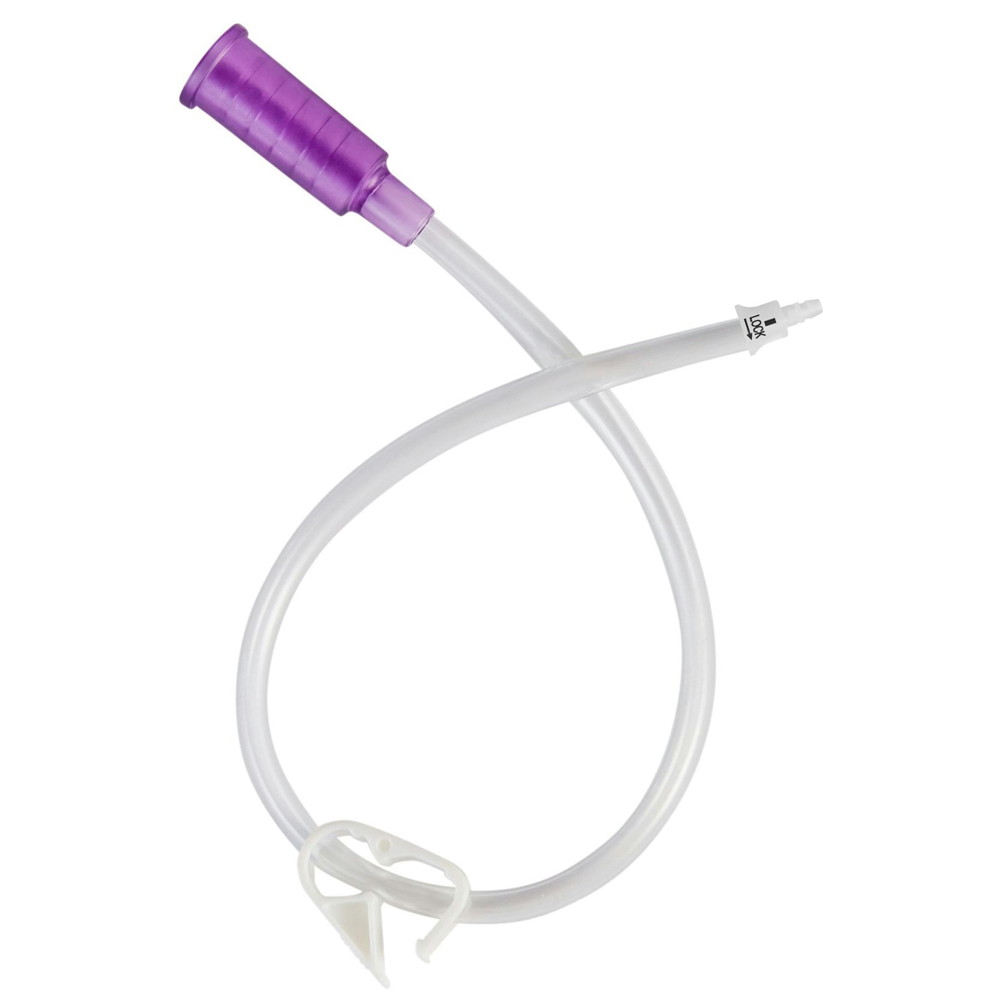 AMT G-JET Single ENFit Gastric Extension Set, 24", Straight Connector - Each - Image 1