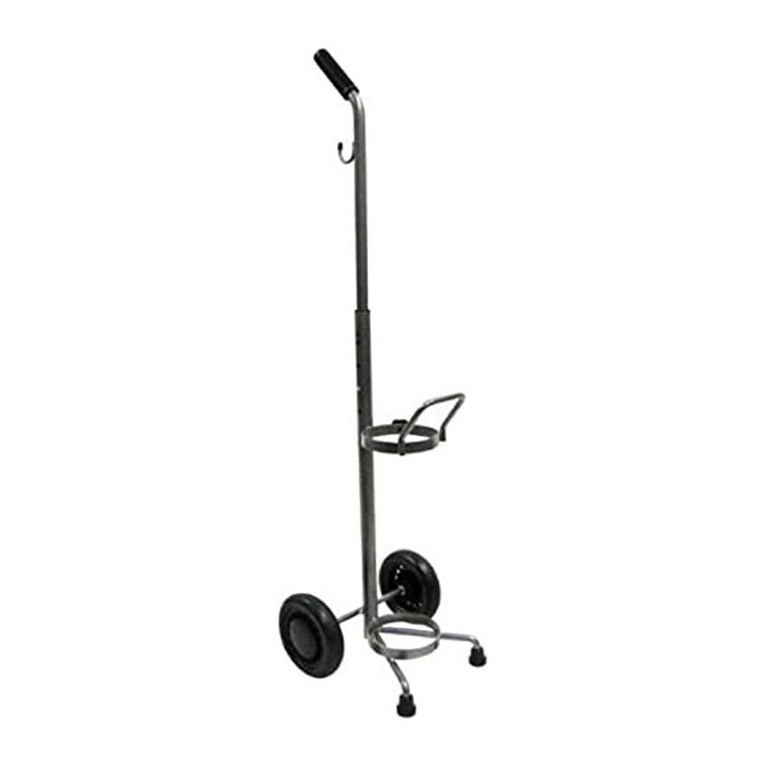 Roscoe Medical D or E Adjustable Oxygen Cylinder Cart