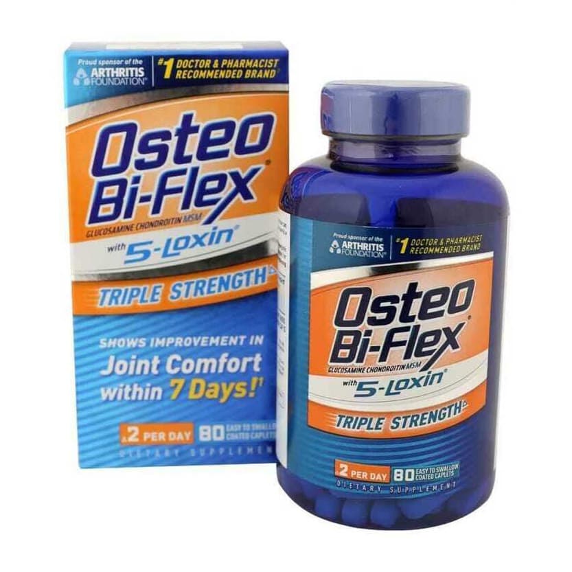 Osteo-Bi-Flex Advanced Triple Strength Joint Health Supplement with 5 Loxin - Box of 80 - Image 2