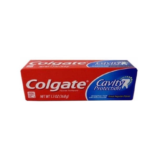 Colgate Cavity Protection Toothpaste Tube - Image 1