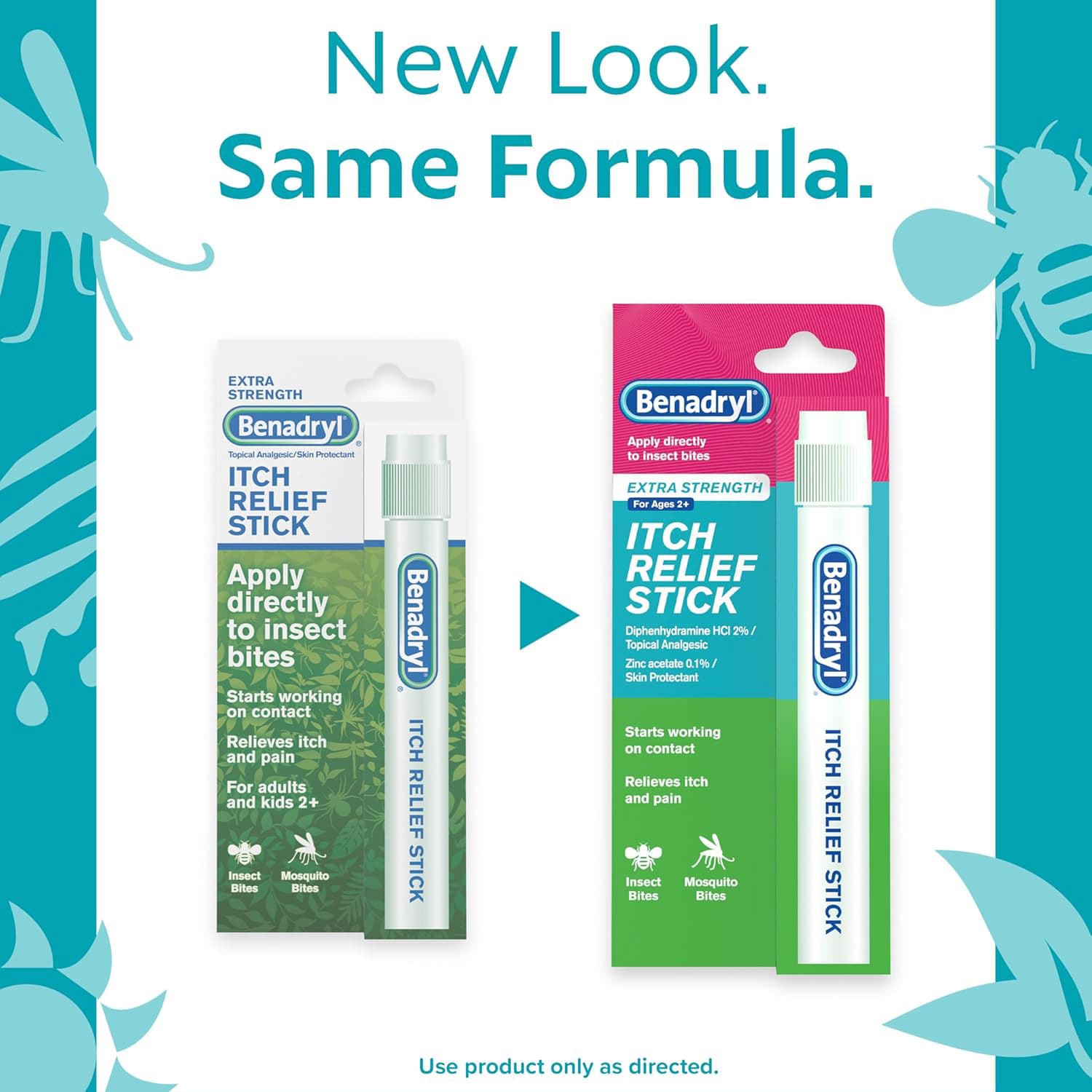 Benadryl Extra Strength Itch Relief Stick, 0.47fl oz - Image 4