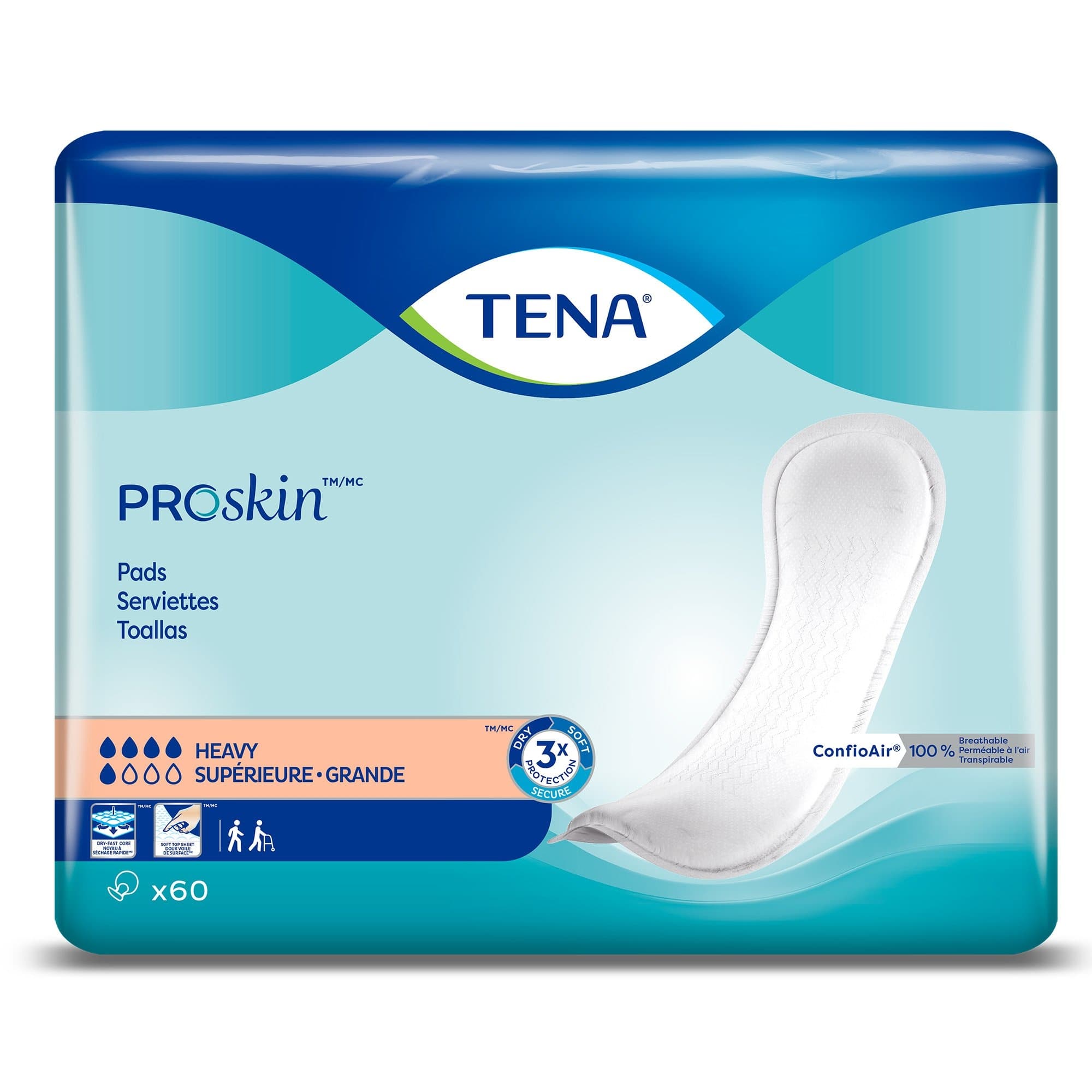 TENA ProSkin Heavy Incontinence Pads - Image 1