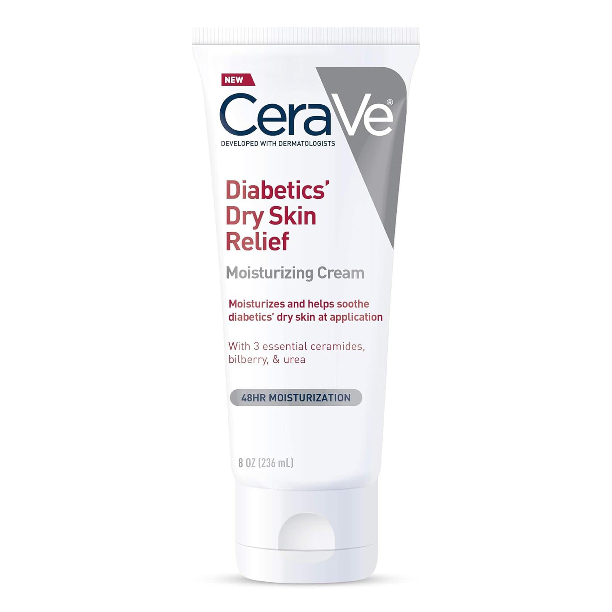 CeraVe Diabetics' Dry Skin Relief Moisturizer, 8 oz - Each