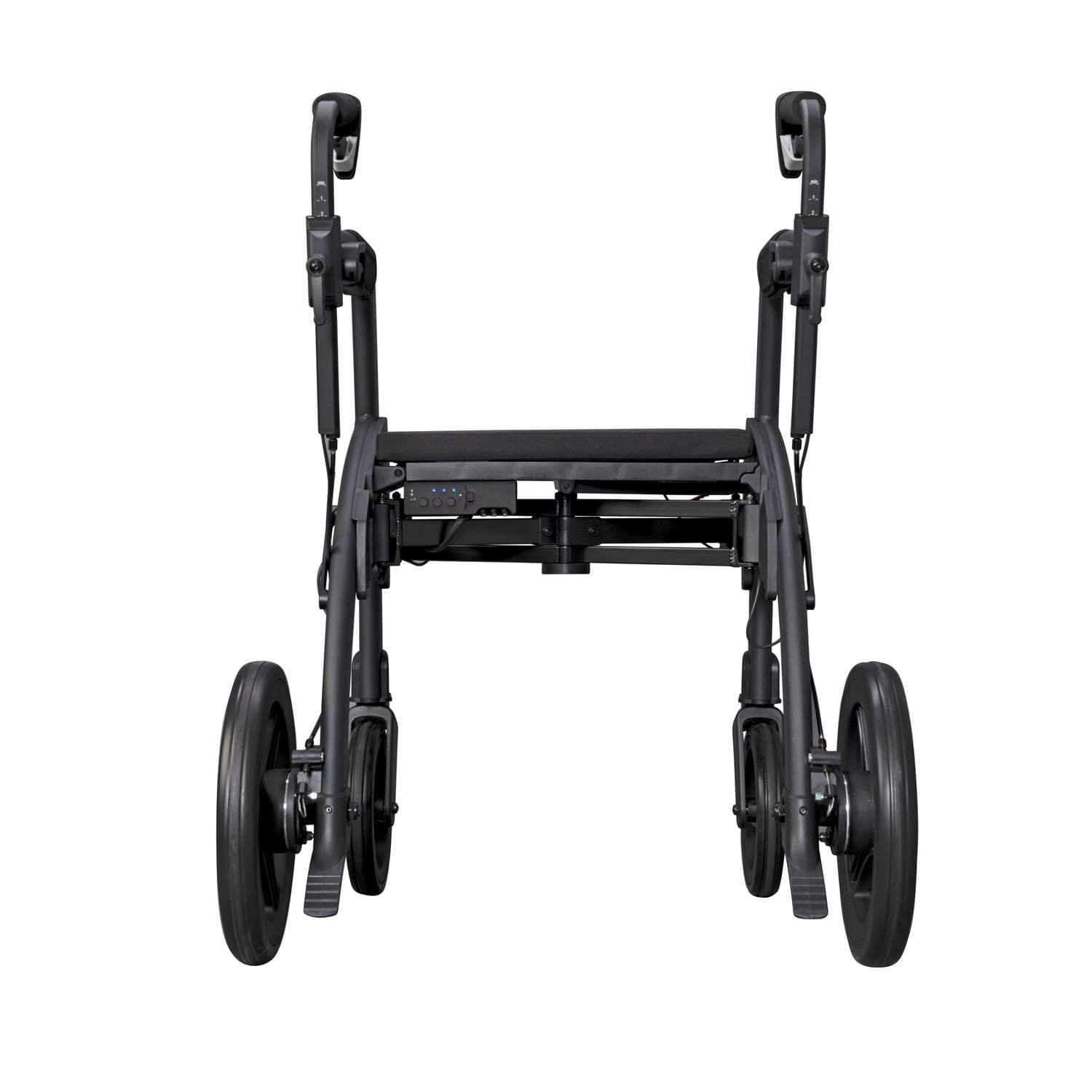 Rollz Motion Rhythm Matt Black Rollator - Image 3