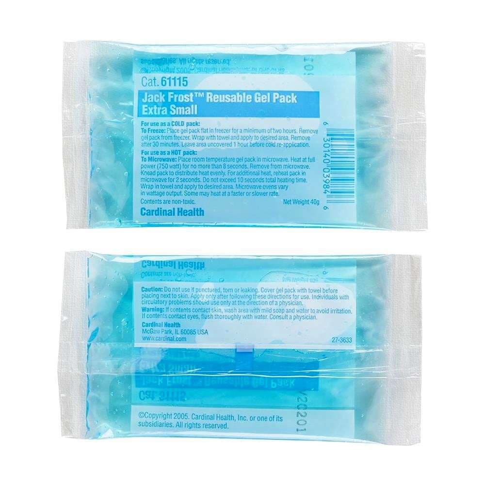 Cardinal Health Reusable Hot and Cold Gel Packs, Extra Small - Case of 150 - Image 1