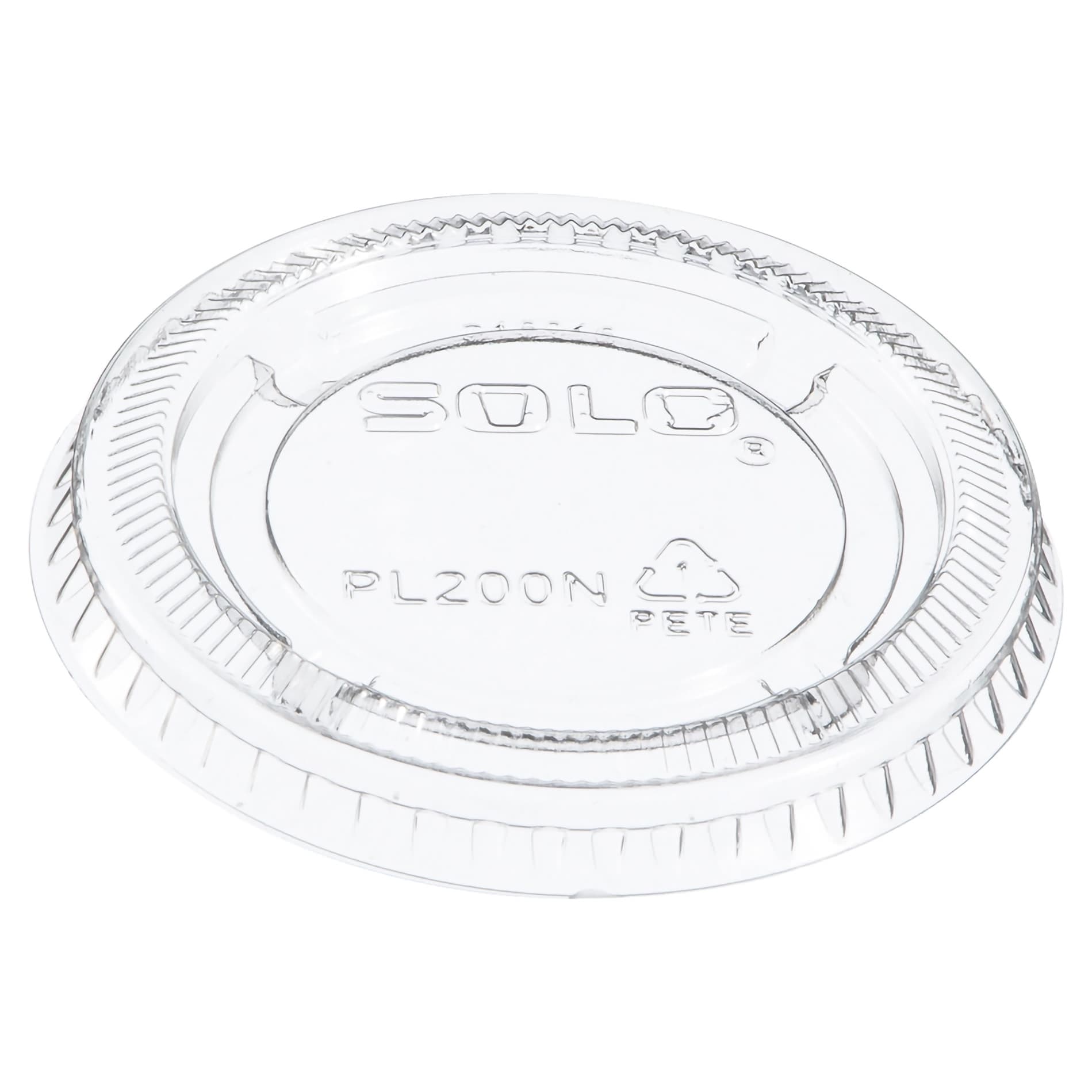 Dart Solo Clear Plastic Souffle Disposable Cup Lid