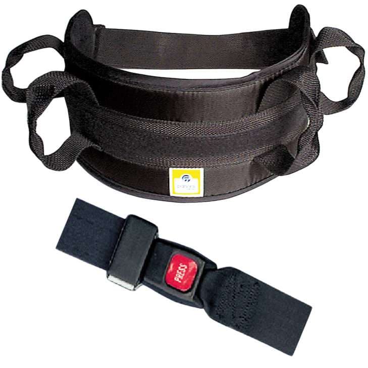 FabLife Padded Transfer Belt, Auto Buckle, Large, Black - Image 1