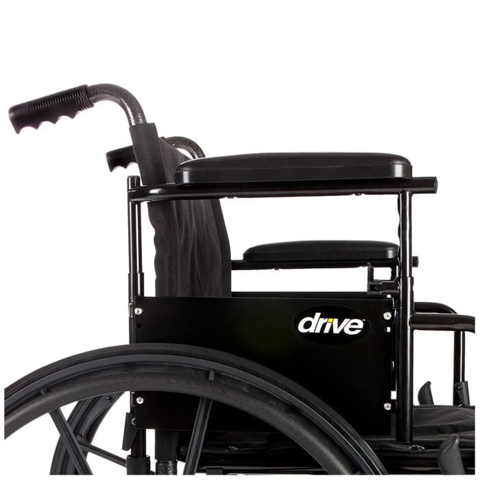 Drive Medical Cruiser X4 lightweight aluminum wheelchair - Image 2