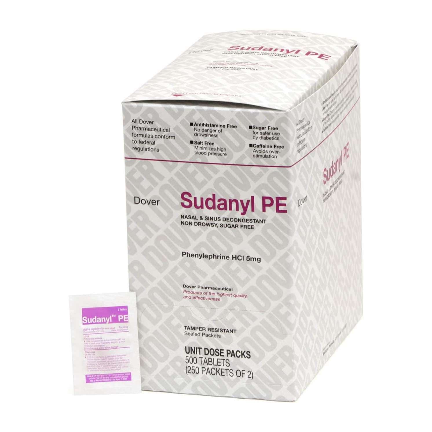Sudanyl Pe Sinus Relief Tablet - Box of 250
