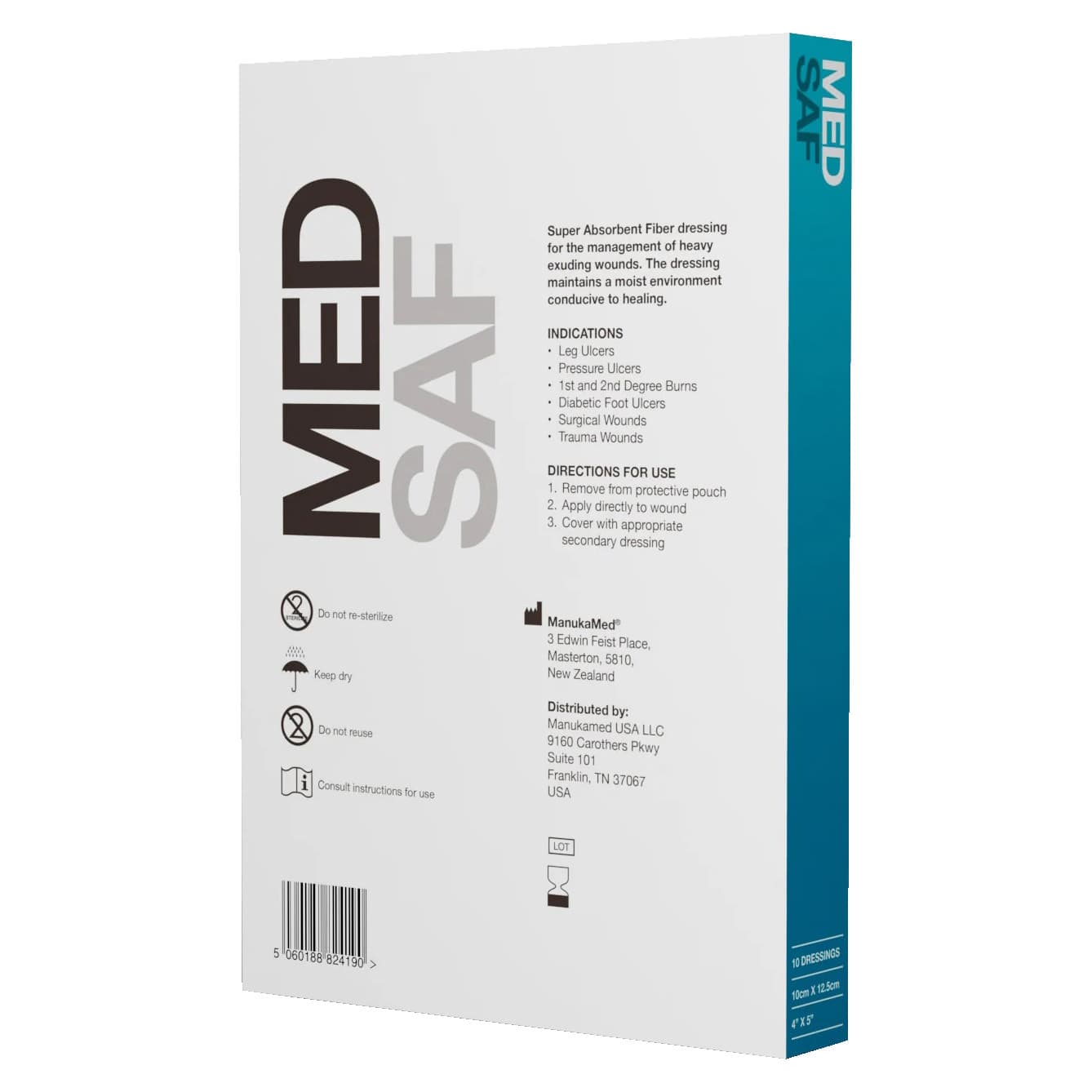 ManukaMed MED SAF Super Absorbent Dressing - Image 2