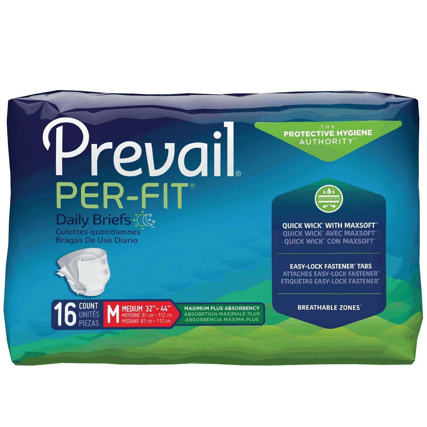 Prevail Per-Fit Maximum Plus Daily Briefs