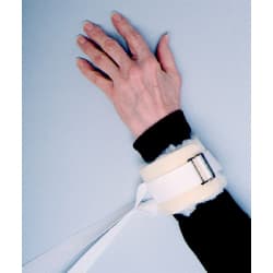Skil-Care Ankle and Wrist Restraint, Non-Slip Buckle, with Strap, One Size Fits Most - Pair of 2
