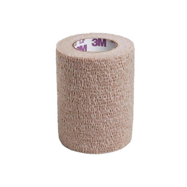 3M Coban LF Cohesive Bandage Tan Sterile - Image 1