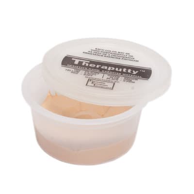 Theraputty Scented Exercise Material, Vanilla Scented, 2 Oz, Tan, 2X Soft - Image 1